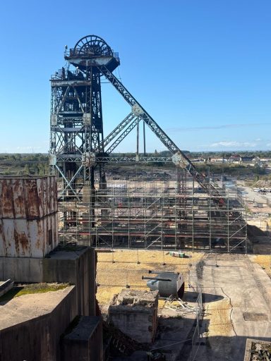 Hatfield Colliery, Doncaster - Headstock 1